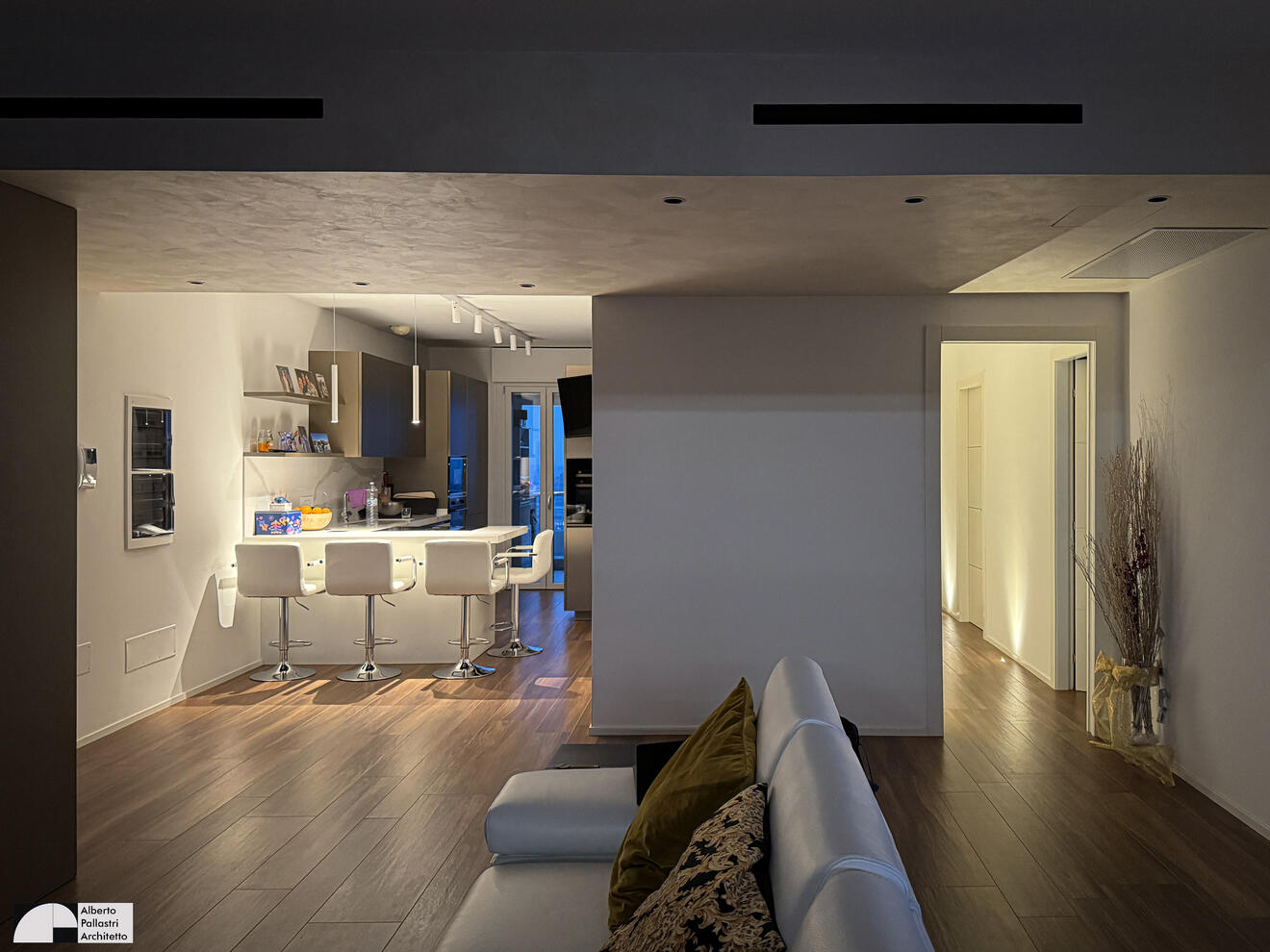 Interni - Soggiorno e Cucina